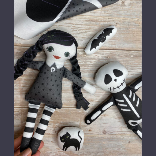 ušij si panenku - čarodějka Viga